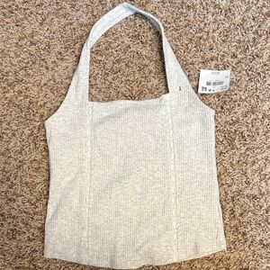 American Eagle Lace Halter Tank Top NWT
